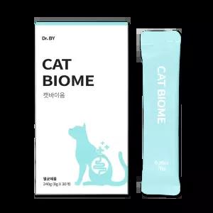 닥터바이 고양이 액상 유산균 캣바이옴 변비 설사 구토 장 건강 개선 영양제