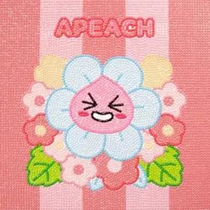 DIY 보석십자수 카카오프렌즈 블라썸 어피치 25x25