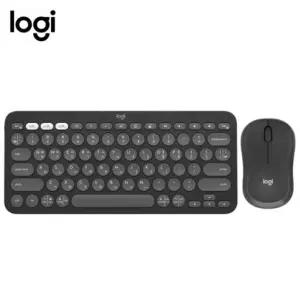 로지텍 K380S M240 키보드 블랙 마우스 세트