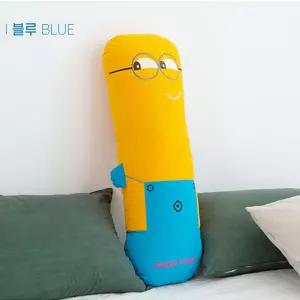 노랑안경 캐릭터 인형 바디필로우 안고자는 긴베개 롱쿠션 대형쿠션 (솜포함) MMC몰