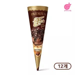 프리미엄 월드콘 초코브라우니 12개
