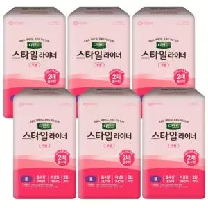 디펜드 스타일 요실금 라이너 여성용 무향 롱 28매 x 6팩