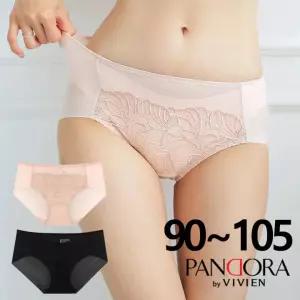 [판도라by비비안]레이스 시스루 헴누디 삼각팬티1종(PPT7165)90-105