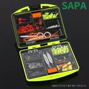 싸파 13파티션 태클박스/낚시/보조/가방/태클/박스/파우치/바늘/케이스/정리/소품통/채비집/바늘통/보관집