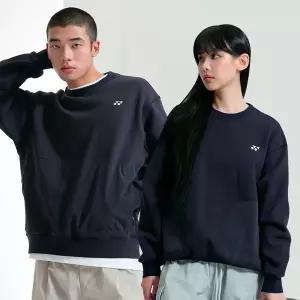 요넥스 남성 여성 오버핏 기모 맨투맨 긴팔 티셔츠 243TL003U DN
