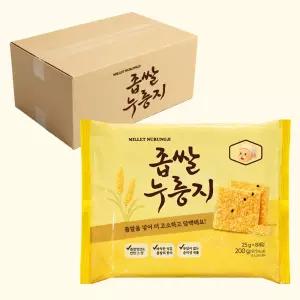 좁쌀누룽지 200g , 12봉 담백