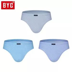 BYC 남성 3매입 미디 삼각팬티 DOL F1043