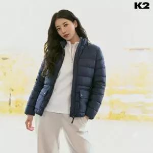 [롯데백화점]케이투 K2[택가:259,000]수지착용 헝가리 구스 시그니처 카이트 경량 다운 W KWU24572-JS