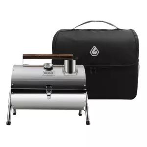 꾸버스 프리미엄 스텐 카고 그릴 + 가방 SET 2단석쇠 훈제 직화 바베큐 휴대용 캠핑용 야외 BBQ 화로