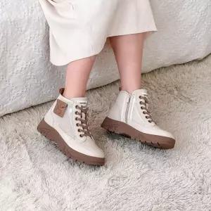 페루지노 메쉬 통굽 지퍼 하이탑 스니커즈 4cm PE-P258
