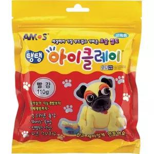 [제이큐]탱탱 아이클레이 파우치 빨강(110g) 패션잡화