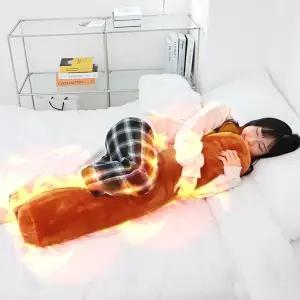 서치C2 바디필로우 밍크 따뜻한 극세사 긴 대형 베개 롱 쿠션-일자형 푹신한 생활