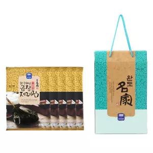 완도 곱창김 선물세트 설 추석 명절 구운김 5매*5봉