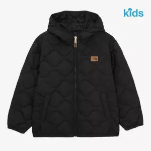 노스페이스 키즈 NJ3NR55S 블랙 마일로 히트 후디 경량패딩 1129515645