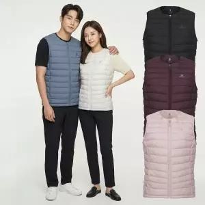 [블랙야크](센텀시티점)정상가108000 남여 기본 캐주얼 라운드 패딩 베스트 에센셜 라운드넥 볼패딩 베...