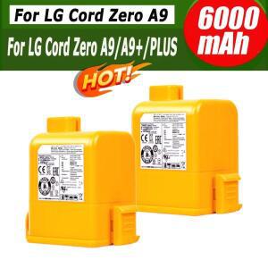 LG 호환 CordZero A9/P9/A9S 무선 진공청소기용 6000mAh 배터리 EAC63382201/04 교체와 호환 가능