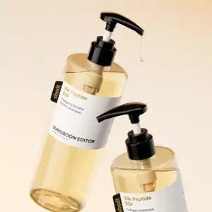 성분에디터 실크펩타이드 탈모 개선 콜라겐 녹는실 볼륨 샴푸 400ml