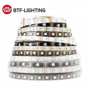 WS2815 DC12V LED 스트립 라이트 RGB 개별 주소 지정 가능 조명 듀얼 호 30 100 144
