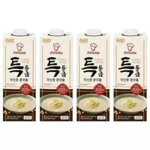 정식품 G) 특등급 국산콩 콩국물 950ml 4개