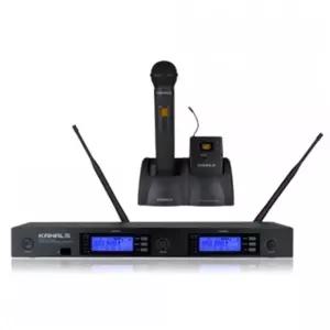 KANALS 카날스 엔터그레인 BK-9000N BK9000N 2채널 무선마이크 세트 충전 건전지겸용