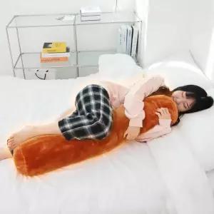 대형 쿠션 긴배게 U자형 안고자는 옆으로자는 U바디필로우 일자형 밍크 극세사 베개