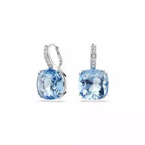 SWAROVSKI [스와로브스키/정품] Millenia 블루 로듐 드롭 귀걸이 5756150
