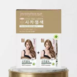 [단독/시카염색] 제니하우스 프리미엄 헤어컬러 1+1 기획 6 Colors