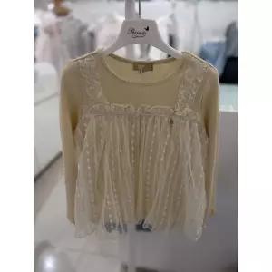 레이스 뷔스티에 티셔츠 (P2531T160)