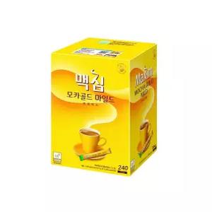 수앤서31 사무실커피 모카골드마일드 모카골드 마일드 커피믹스 대용량 240T 맥심 재입고