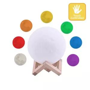 달님 무드등 Moon Lamp 15 cm 7컬러 터치 컨트롤데코조명 님조명 스텐등 구형등 아이방등 원형등 인테리어