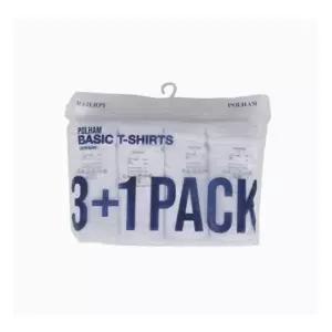 폴햄 공용 3+1PACK 반팔 티셔츠 PHF5TR3100 523700