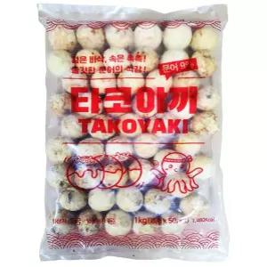 서치41 타코야끼 업소용 타코야키 냉동 50개입 1kg 대용량 애정