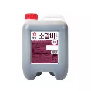 백설 소갈비 양념장10kg 업소용 대용량