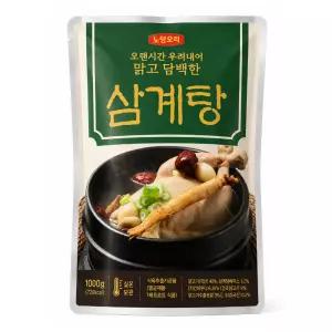 삼계탕 1kg 노랑오리 식자재왕 간편식 즉석 삼계탕 몸보신 보양식
