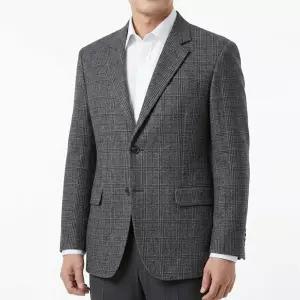 남성 봄 가을 런던 체크 콤비 자켓 마이 YC02 중년