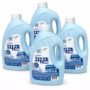 피죤 섬유유연제 블루비앙카 2500ml 4개 향기좋은 빨래유연제
