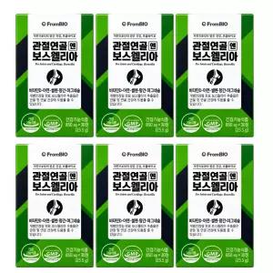 프롬바이오 관절연골엔 보스웰리아 850mg x 30정 6개