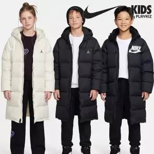 [나이키키즈](강남점)(105-170) 나이키, 조던 키즈 덕다운 롱패딩 택1 롱다운 점퍼 (A254DM323P,N254DM3...