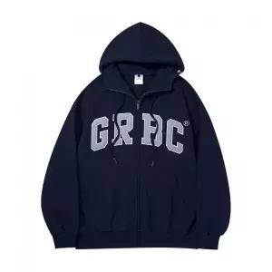 GHOST REPUBLIC GRBC 빅 패치 오버핏 후드집업 GHZ-269