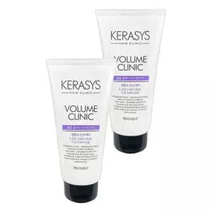 케라시스 셀프 두피케어 향기좋은 탄머리 트리트먼트 볼륨 클리닉 트리트먼트 300ml 2개