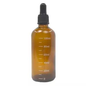 갈색 유리 스포이드 공병 에센스 세럼 오일 소분 보관용 100ml 공병 원액보관병 에센스 오일 갈색
