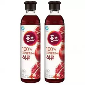 서치61 홍초 대상 청정원 석류 900ML x 2개 일상