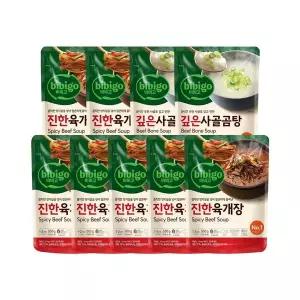 [CJ제일제당][CJ] 비비고 진한육개장 500g x7개 + 깊은사골곰탕 500g x2개[36224560]