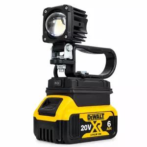 디월트(DEWALT) 18V 호환용 흰색/노랑 LED 집어등(작업등/써치라이트)