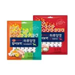 하림펫푸드 밥이보약 DOG 하루양갱 30개입+건강한 장 28개입