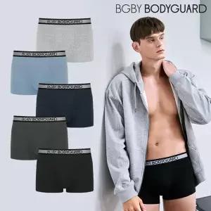 보디가드 남성 그레이시 면스판 드로즈 5종세트