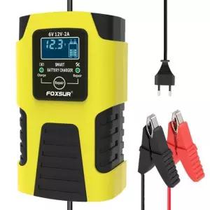 충전기 SUR 오토바이 12V 배터리 EU 점프스타터 12V범용 클래식 plug 충전