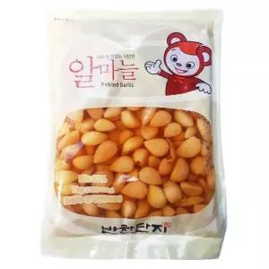 반찬단지 더욱 더 맛있는 식반찬 알마늘 1Kg 깐마늘 마늘지 장아찌