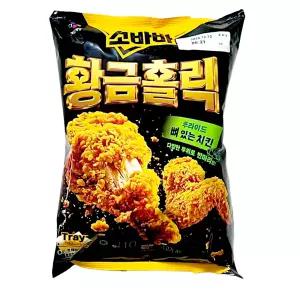 소바바 황금홀릭 후라이드 뼈있는 치킨 410g 1개