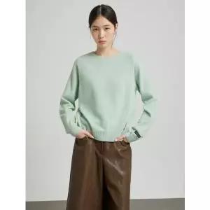 [CC콜렉트](타임스퀘어점패션관)[씨씨콜렉트] 울 블렌드 로고 장식 풀오버 (C264KSK134)